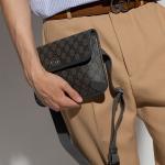 GUCCI Сумка через плечо с кожаным ремнем - фото 7