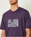 Футболка Regular fit Armani Exchange, фиолетовый - фото 4