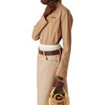 Рубашка женская Miu Miu, песочный - фото 4