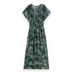 Платье Scotch & Soda 179270 long, зеленый - фото 2