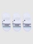 Носки Stance Basic 3 Pack No Show Socks, white - фото