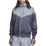 Куртка Nike Sportswear Windrunner Hooded Jacket 'Blue Grey', синий - фото 3