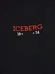 Футболка с вышитым логотипом Iceberg, черный - фото 5