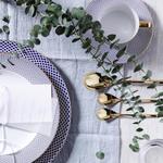 Frances Carreau Bleu Чашка для эспрессо/мокко 0,07 л Rosenthal, белый синий - фото