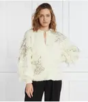 Кардиган Regular fit Twin-Set, белый - фото 3