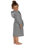Халат normani, светло-серый - фото 4