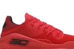 Кроссовки Curry 4 Low Under Armour, красный - фото 2
