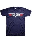 Футболка TOP GUN, синий - фото