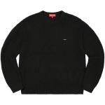 Свитер Supreme Worn Brushed Sweater Black, черный - фото
