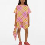 Дети Шорты Burberry, цвет Carnation - фото 3