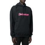 Худи Balenciaga с логотипом, черный - фото 2