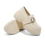 Лоферы женские Belle, бежевый - фото 5