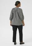 Блуза Kaffe Curve ELINA, Black Grey Check/Black - фото 3