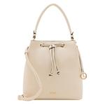 Сумка-мешок L.CREDI Ebony, экрю - фото