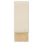 Джакардовый  шарф с бахромой Burberry - фото 8