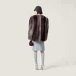 Шелковые юбки миди MIU MIU, астро - фото 3