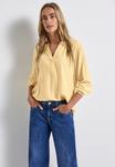 Блуза Street One SPLIT NECK, Gelb/Yellow - фото 4