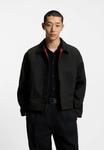 Куртка HUGO Denim jacket, Black Three/Black - фото