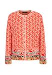 Кардиган JACQUARD MIX MATCH PATTERN Ivko, коралловый - фото 6