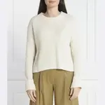 Шерстяной свитер свободного кроя Max&Co., экрю - фото