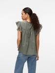 Блуза VERO MODA VMTRINE, Dark green - фото 5