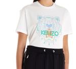 Футболка женская Kenzo с головой тигра, белый - фото 6