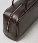 Кожаная сумка-тоут Astra The Row, DARK BROWN ANS - фото 6