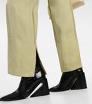 Укороченные брюки Jil Sander, Pigment Green - фото 5