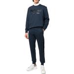 Граффити Лого принт Спортивные брюки Alexander McQueen, Синий - фото 3