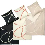 Образец кольца JustB! Постельное белье «Артси», (2 шт.) Musterring, черный - фото 3