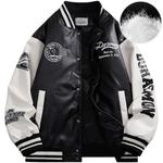 Бейсбольная куртка унисекс Doraemon, Белый - фото 3