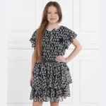 Платье из жоржетта Pinko Up, черный - фото 2