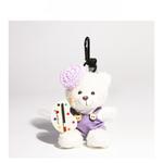 Whoops Плюшевый кулон Painter Little White Bear высотой 12 см - фото 6