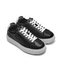 Кроссовки кожаные Love Moschino Bold40, черный - фото 3