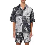 Футболка для боулинга с принтом банданы AMIRI, разноцветная - фото 5