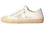 Кроссовки Golden Goose V-Star Leather Sneakers, серый - фото