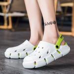 Сабо унисекс Caritesport, черный/оранжевый - фото 10