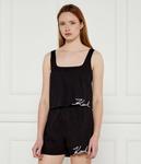 Футболки Cropped fit Karl Lagerfeld, черный - фото