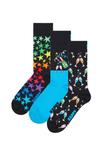 Носки Happy Socks 3-PACK CELEBRATIONS GIFT SET, Black - фото