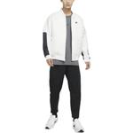 Куртка Nike 2-way padded bomber jacket 'Black White', черный - фото 3
