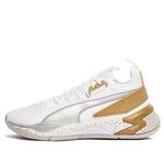 Кроссовки uproar core 'white metallic silver' Puma, белый - фото
