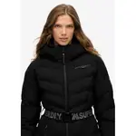 Куртка Superdry Luxe Belted, черный - фото 3