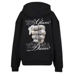 Худи Miss Tee Give A Damn Fluffy, черный - фото 4