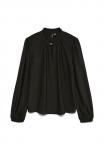 Блуза Vero Moda VMANI LS FRILL , Black - фото 4