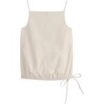 COS Женские майки Ecru - фото