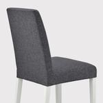 Стул BERGMUND IKEA, цвет white/gunnared medium grey - фото 4