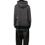 Многослойный худи Maison Mihara Yasuhiro, черный - фото 5