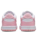 Кроссовки (GS) Nike Dunk Low 'White Medium Soft Pink' - фото 3