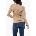 Бежевый нейлоновый свитер Acne Studios, Beige - фото 4