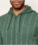 Толстовка regular fit Ea7, зеленый - фото 4